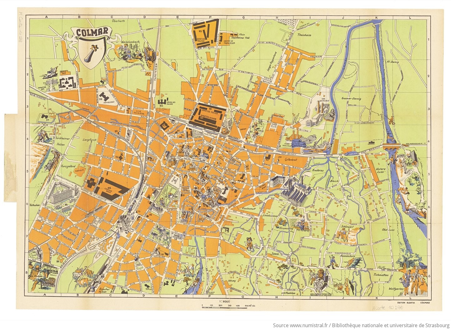 plan de colmar