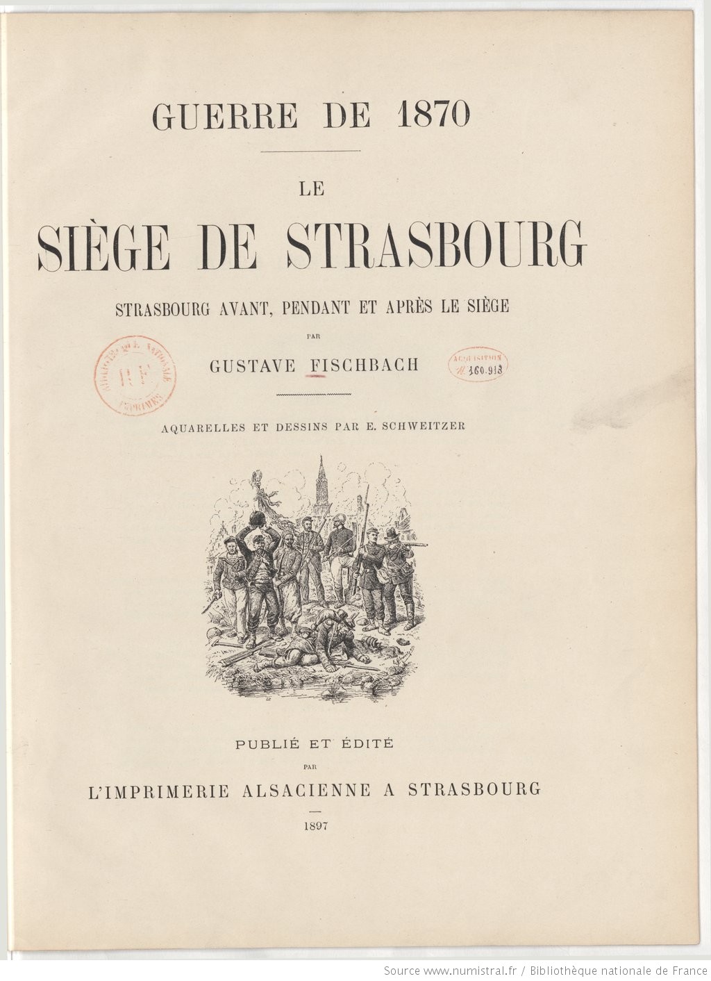 Le Siège de Strasbourg