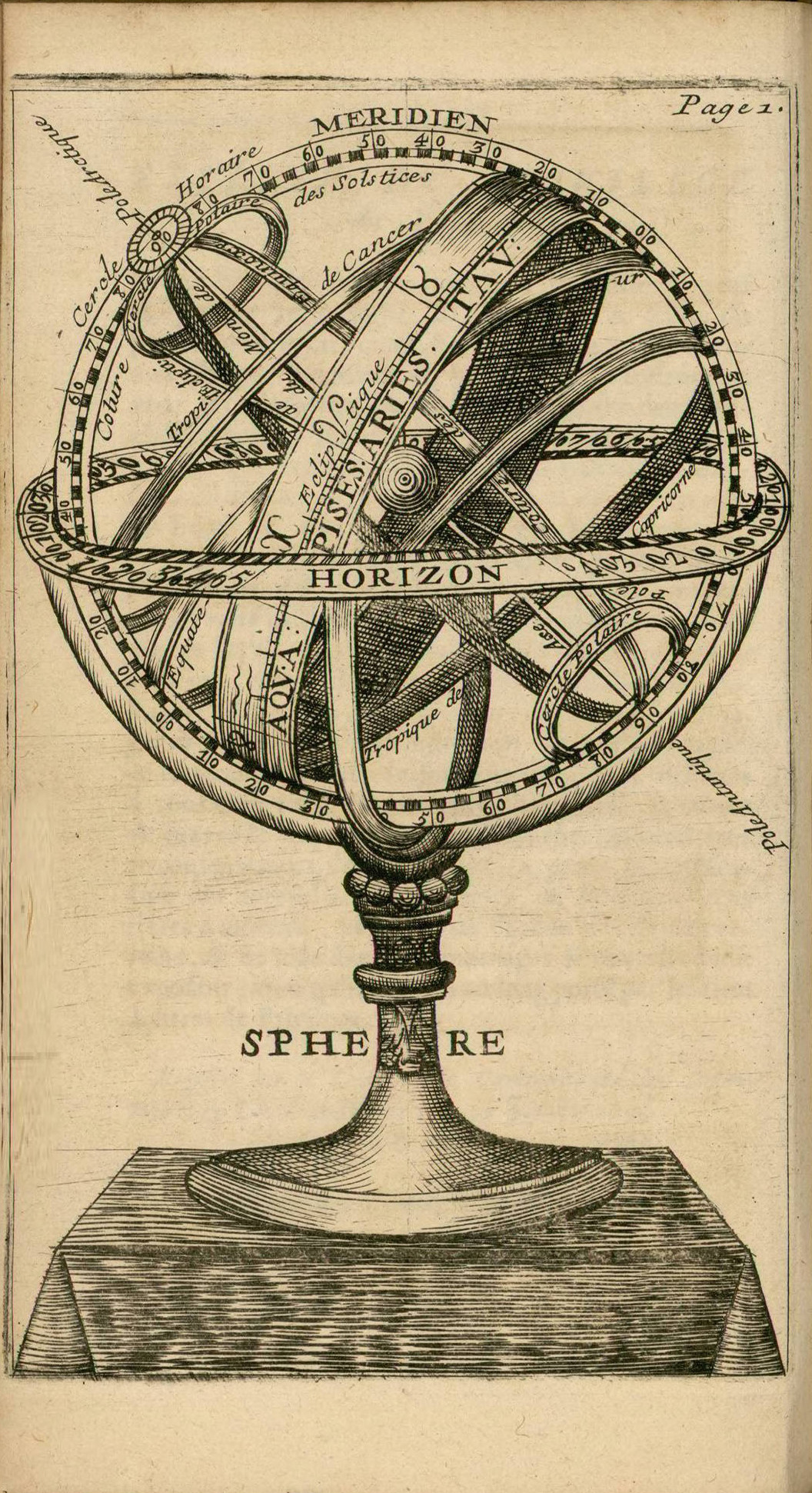 Bion_L’usage des globes célestes et terrestres et des sphères suivant les différens systèmes du monde