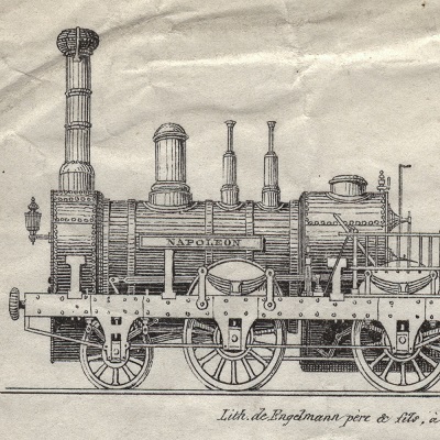 Locomotive "Thann" de Stehelin et Huber