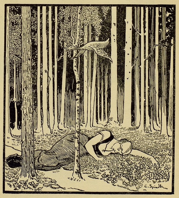 Aus Vergangenheiten. Ein elsaessisches Balladenbuch, illustration p. 56