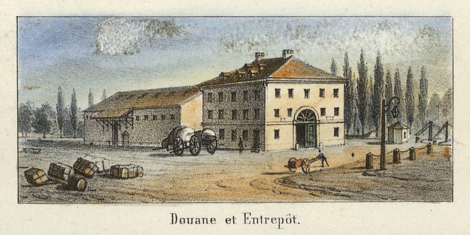 Douane et entrepôt de Mulhouse
