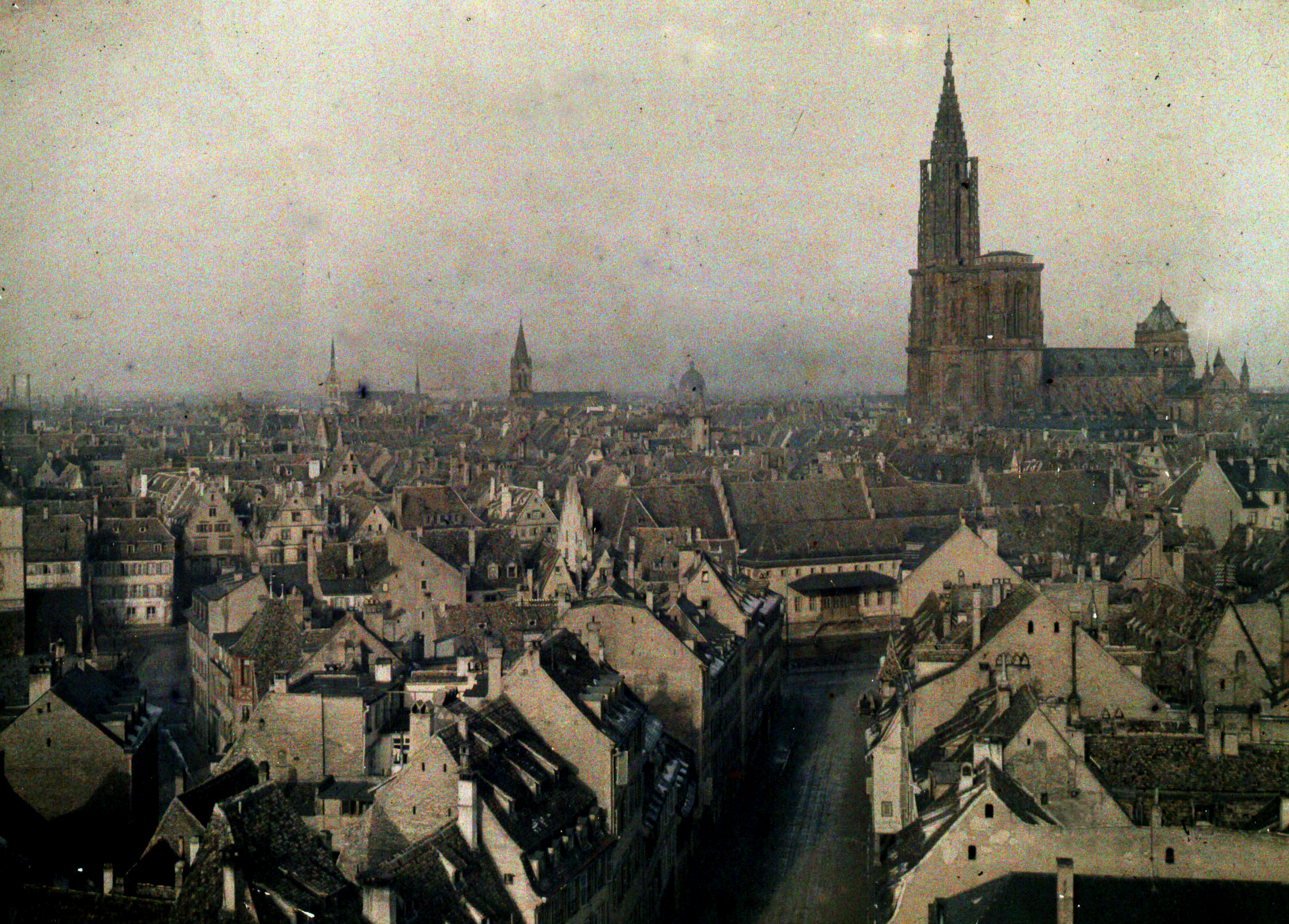 vue de la ville de Strasbourg