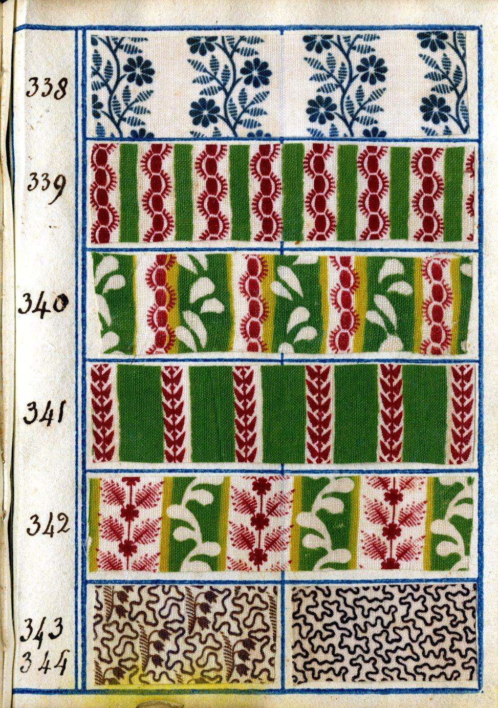 Echantillons de tissu DMC 1