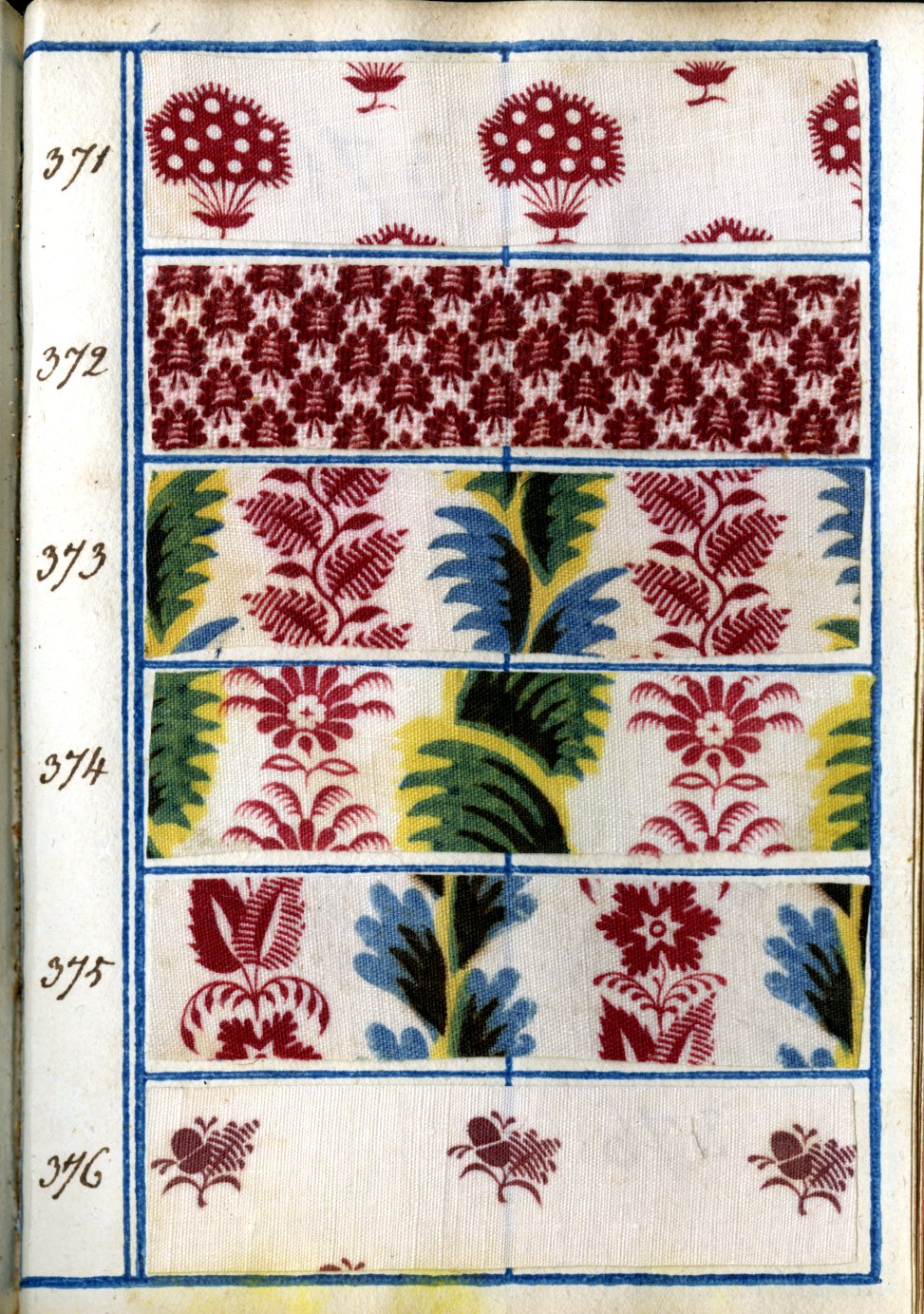 Echantillons de tissus