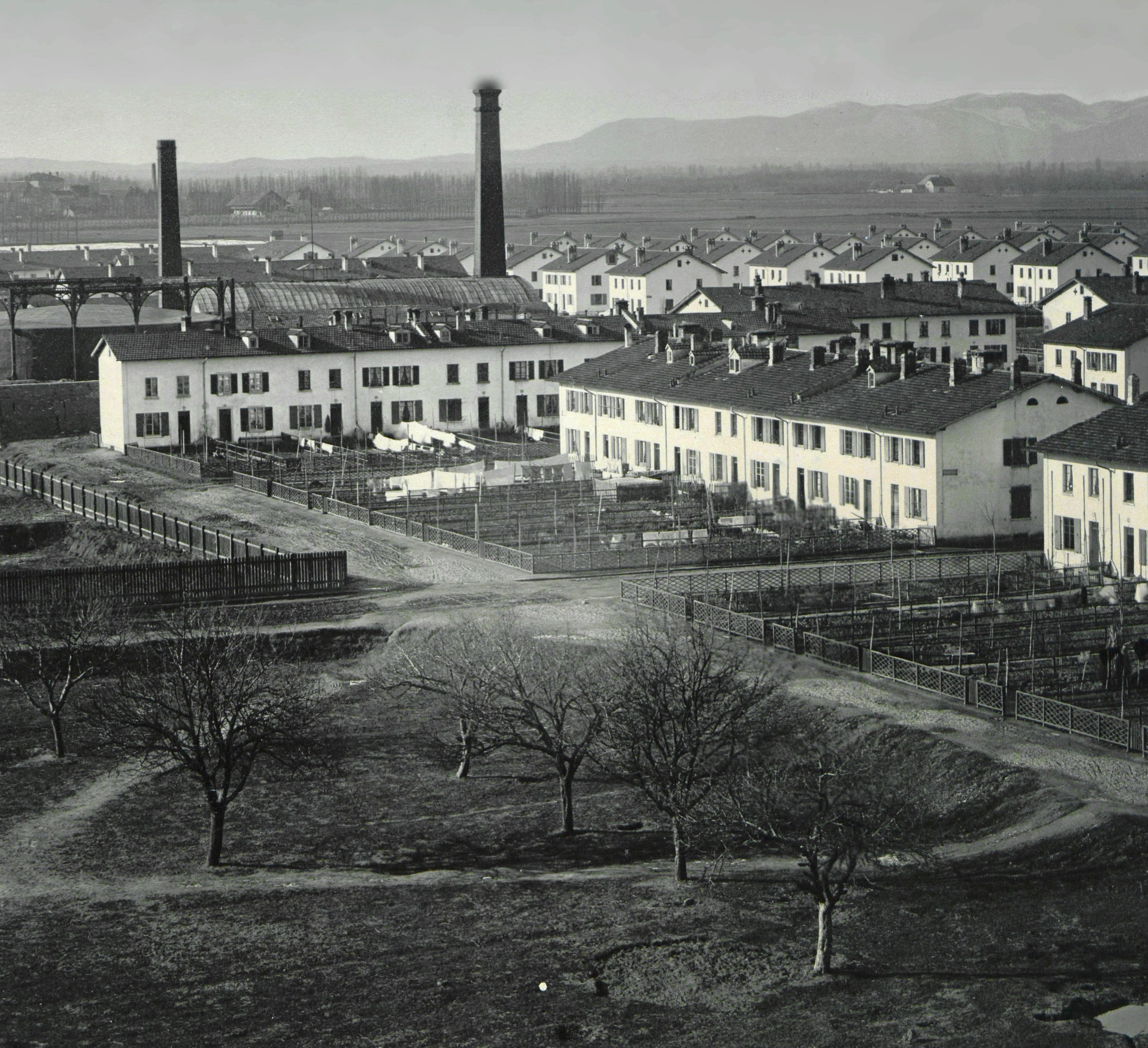 Zoom - la cité ouvrière de Mulhouse