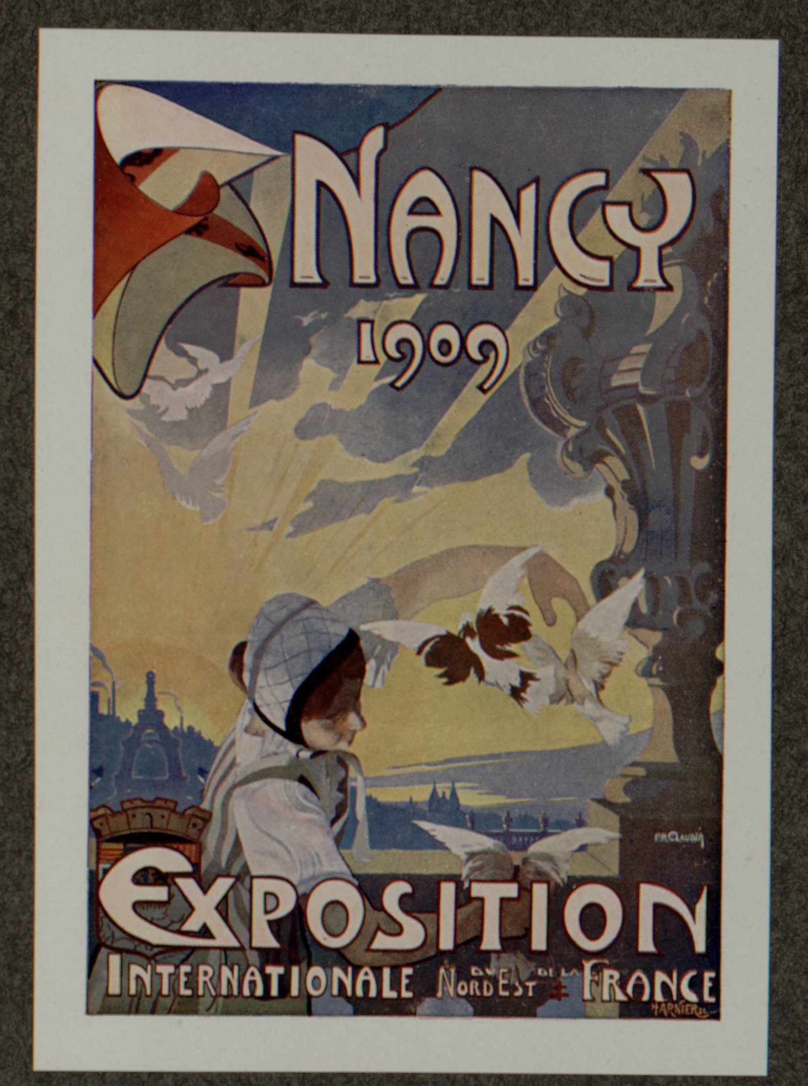 Affiche exposition internationale 1909