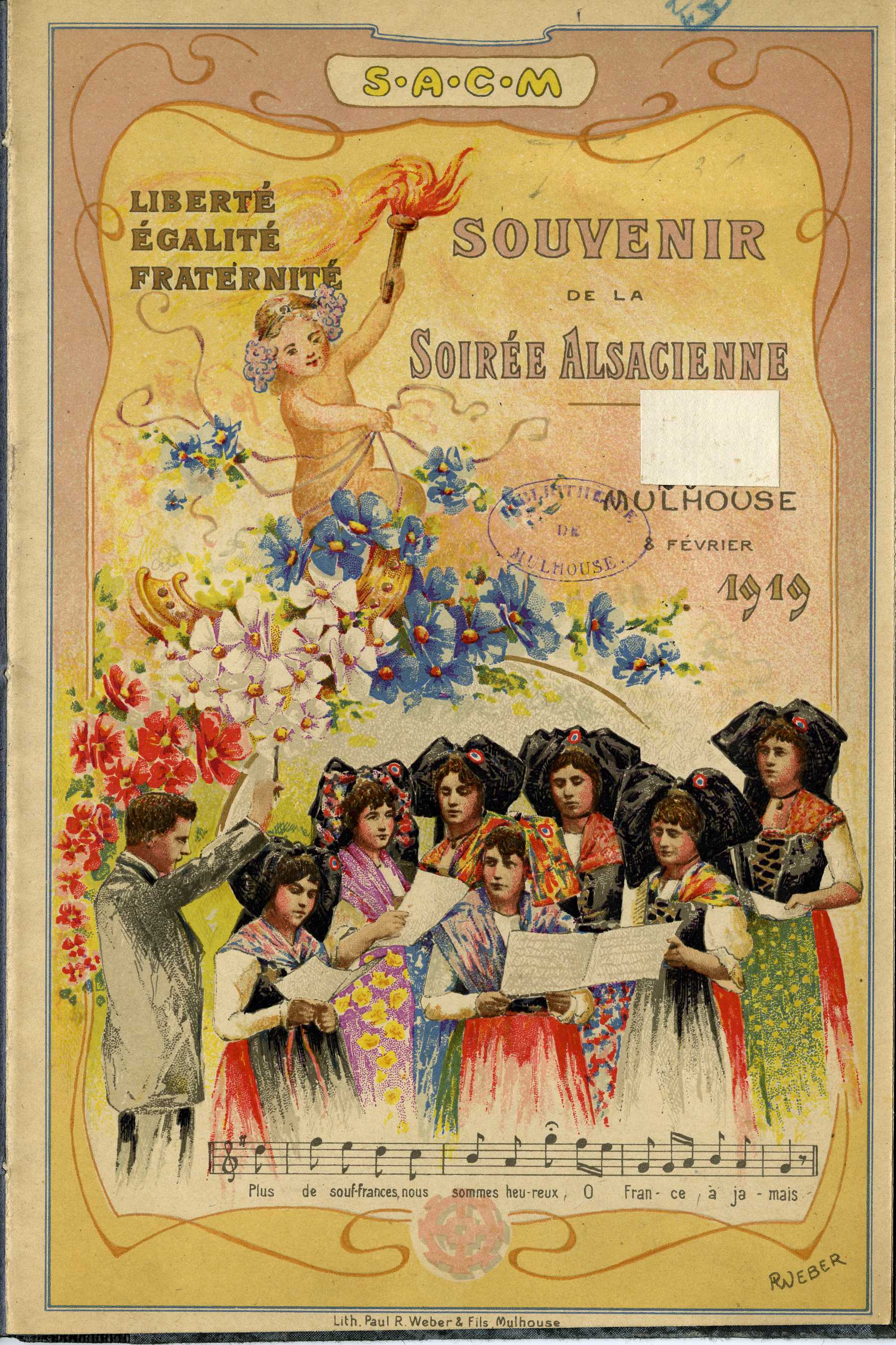 Souvenir de la soirée alsacienne