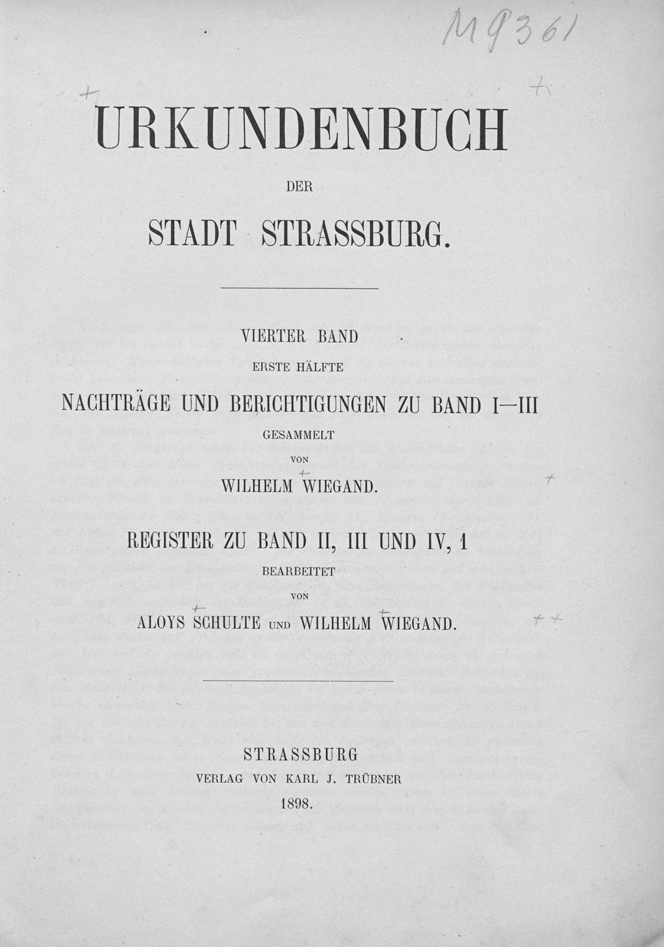 Urkundenbuch