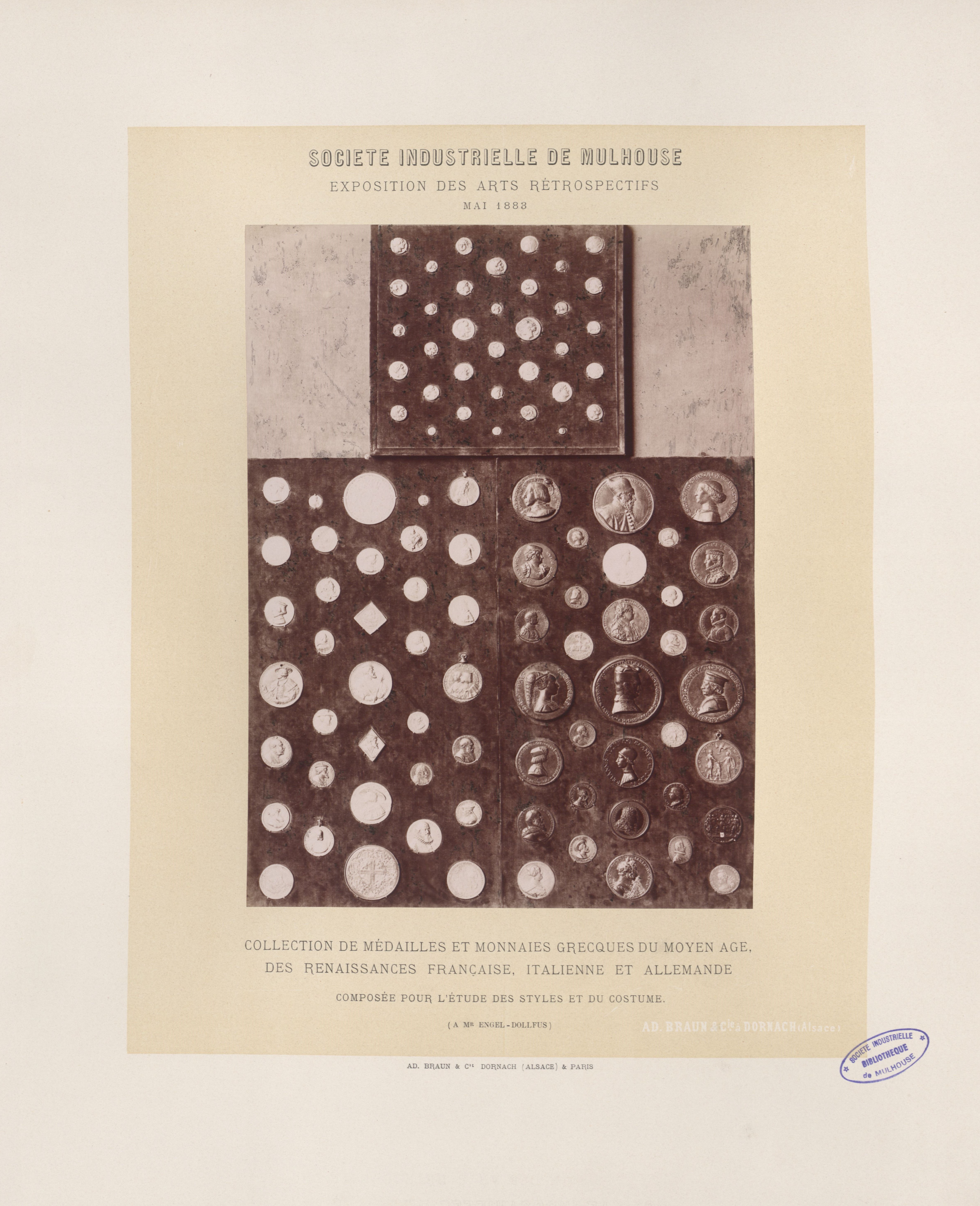 Collection de médailles et monnaies grecques du moyen-age