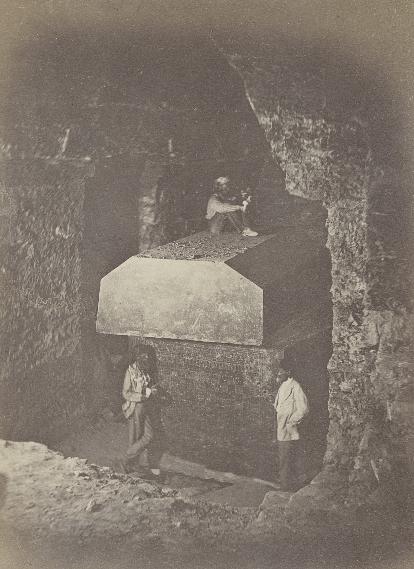 Intérieur d'un mastaba