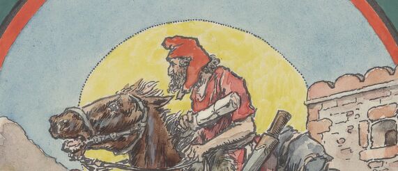 La Poste et ses origines jusqu'à nos jours, manuscrit de Paul Kauffmann