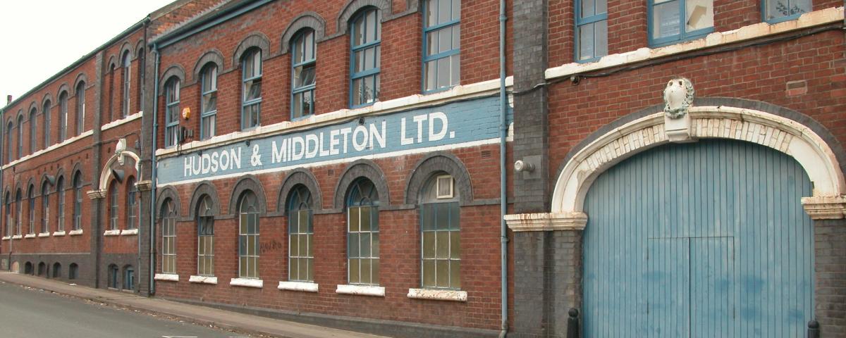 Manufacture de faïence, Longton : Hudson & Middleton Ltd.