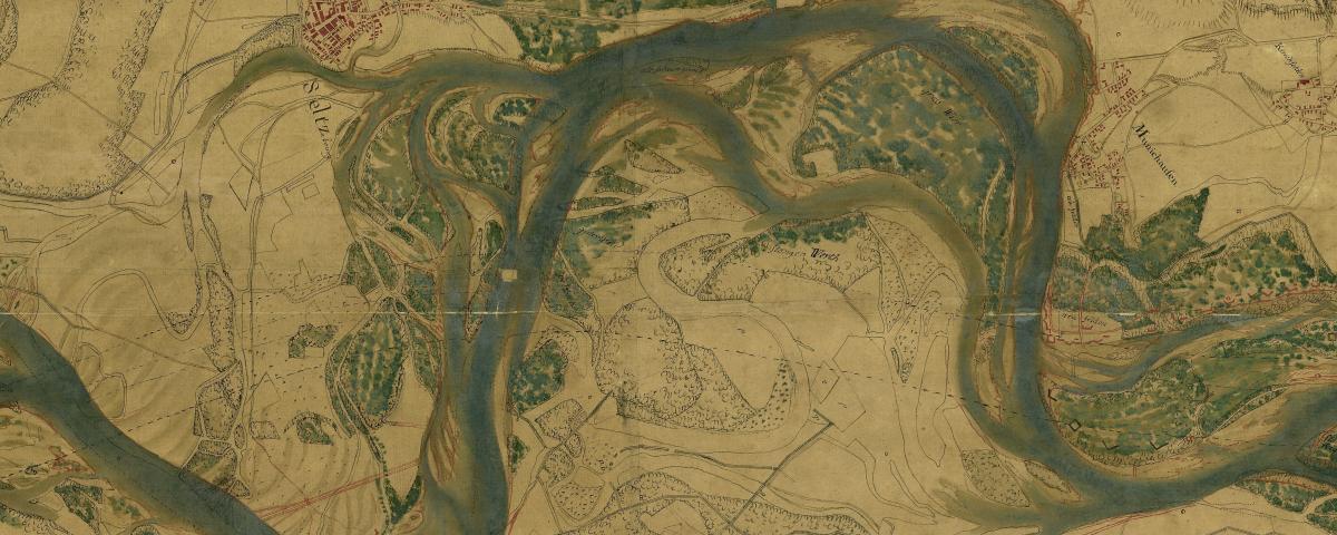 Carte du Rhin (MS1797)