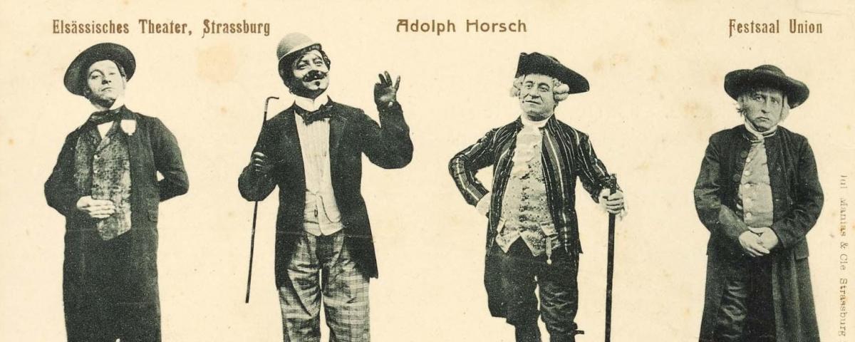 Elsässisches Theater, Strassburg : Adolph Horsch Festaal Union